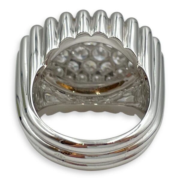 Perlée Diamonds Pavé 48 Ring in White Gold Hardware - Image 5