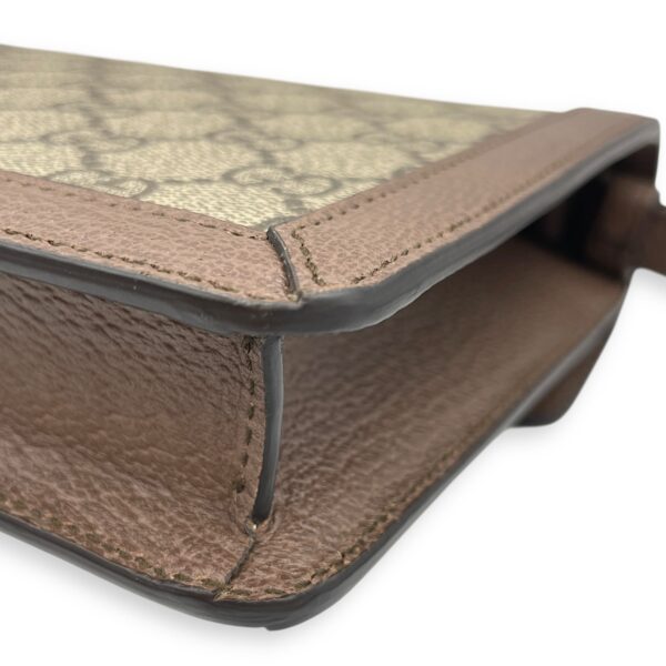 Dionysus GG Cannage Wristlet Clutch in Coated Canvas, Palladium hardware - Image 11