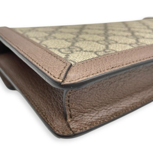 Dionysus GG Cannage Wristlet Clutch in Coated Canvas, Palladium hardware - Image 10
