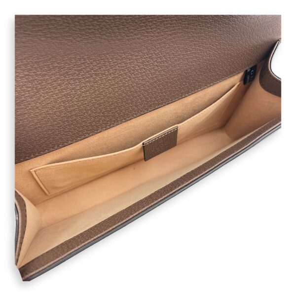 Dionysus GG Cannage Wristlet Clutch in Coated Canvas, Palladium hardware - Image 7