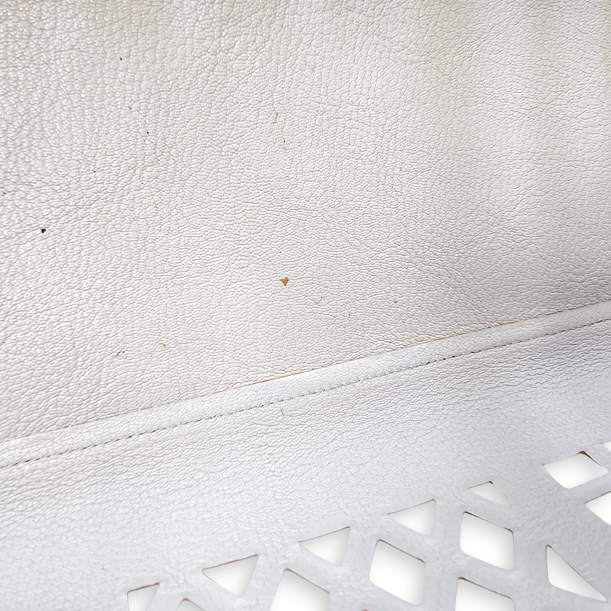 Jelly Shopping Bag MM Grey Top Handle Bag in Metallic Calf - Image 14