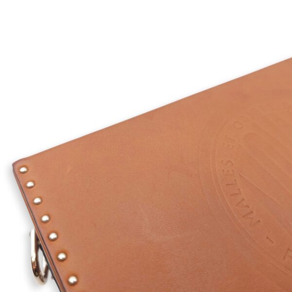 Suitcase Little Brown Shoulder Bag in Calfskin, Silver hardware - Image 11