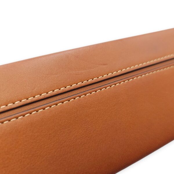 Suitcase Little Brown Shoulder Bag in Calfskin, Silver hardware - Image 12