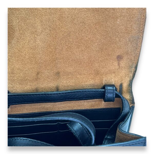 Cassette Crossbody Bag Black in Lambskin - Image 11