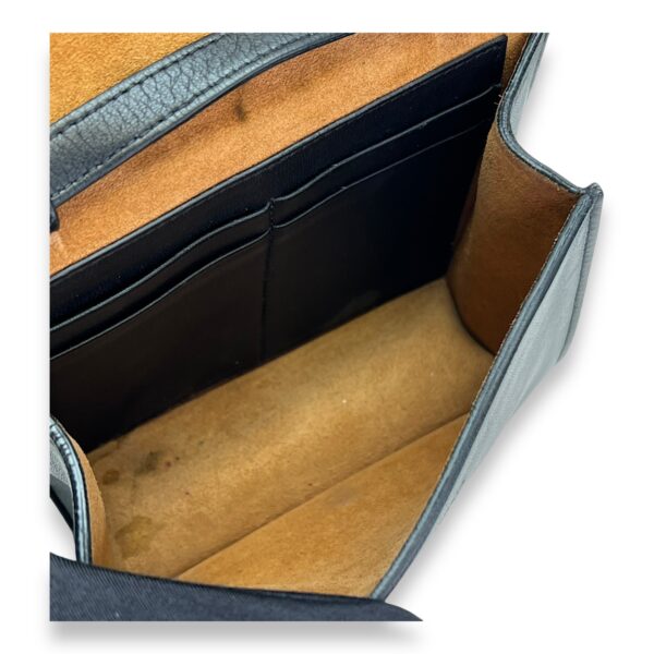 Cassette Crossbody Bag Black in Lambskin - Image 12