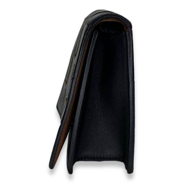 Cassette Crossbody Bag Black in Lambskin - Image 4