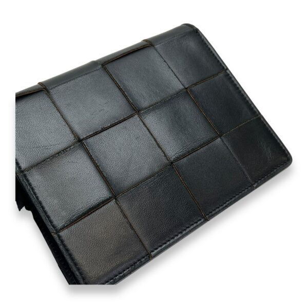 Cassette Crossbody Bag Black in Lambskin - Image 8