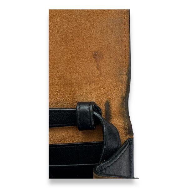 Cassette Crossbody Bag Black in Lambskin - Image 10