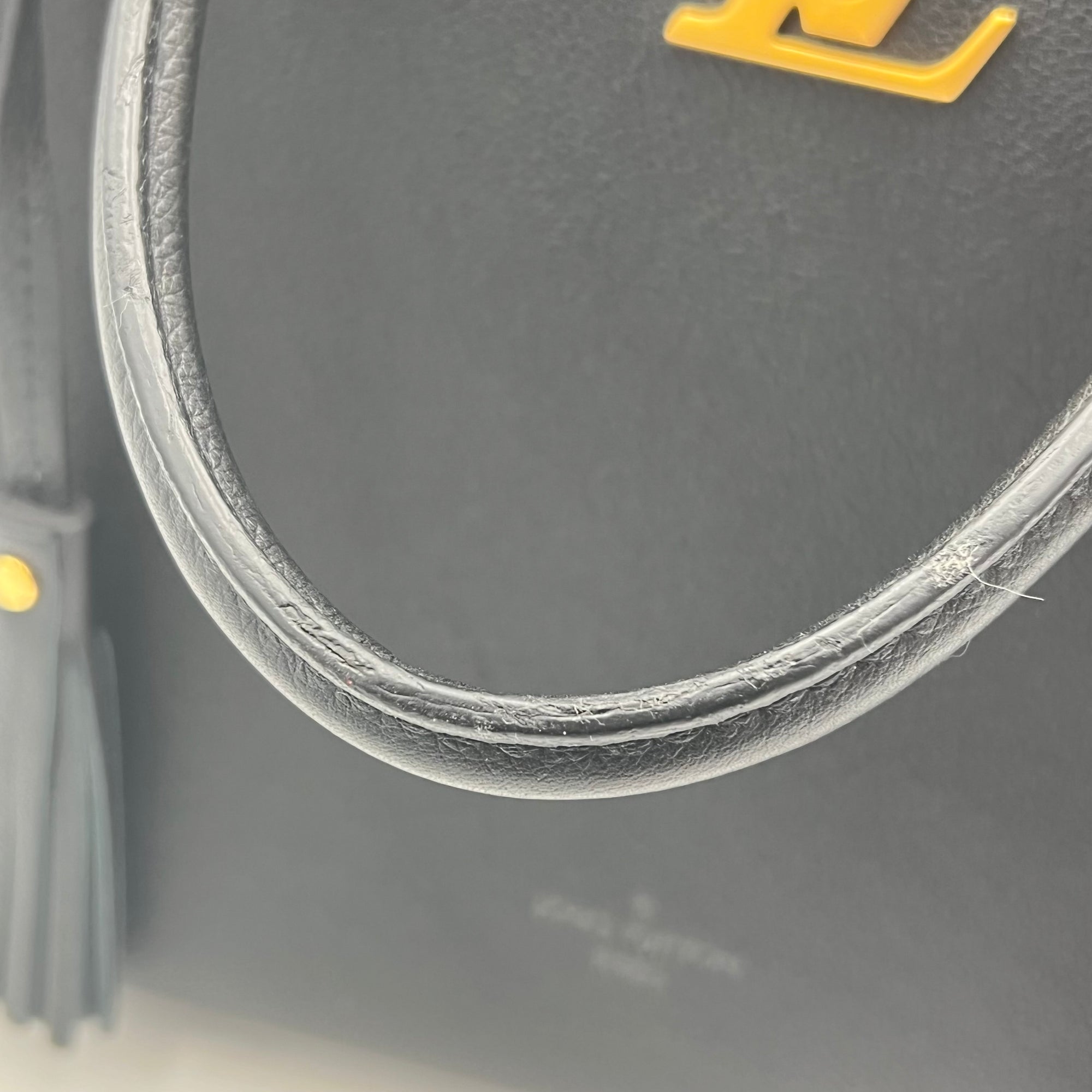 Lock Me Top Handle Bag Black in Calfskin, Gold hardware - Image 11