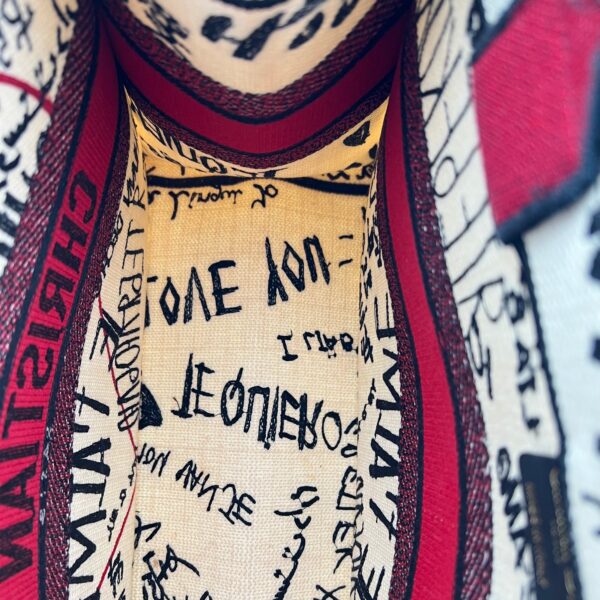 Book Tote Tote Bag Medium White in Canvas - Image 13