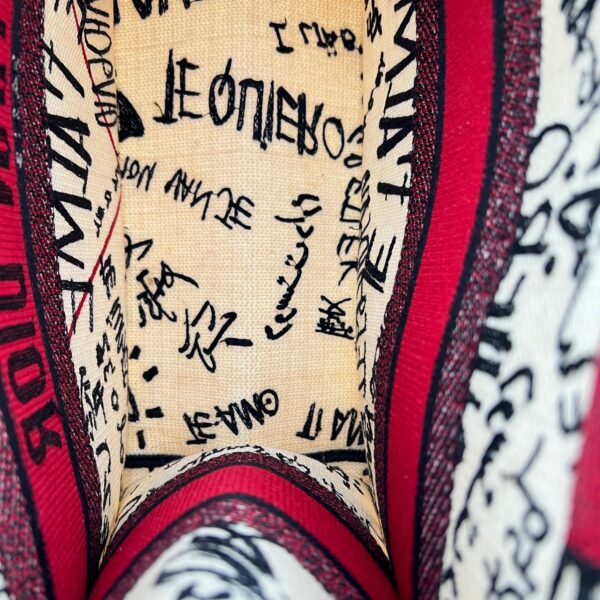 Book Tote Tote Bag Medium White in Canvas - Image 14