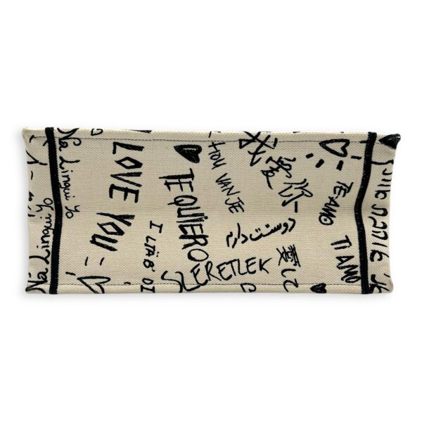 Book Tote Tote Bag Medium White in Canvas - Image 6