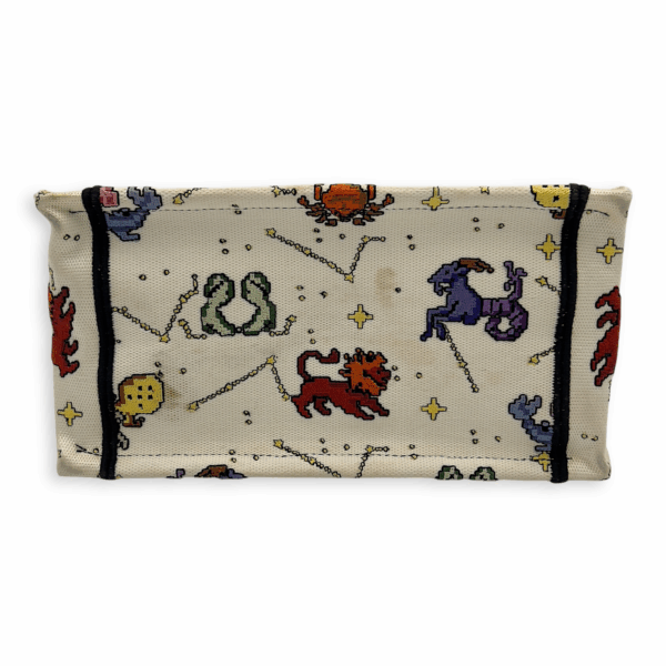 Book Tote Small White Tote Bag in Canvas - Image 6