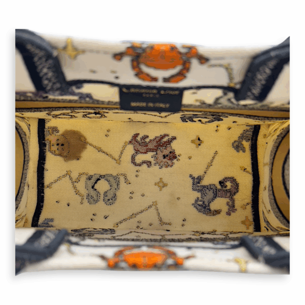 Book Tote Small White Tote Bag in Canvas - Image 7