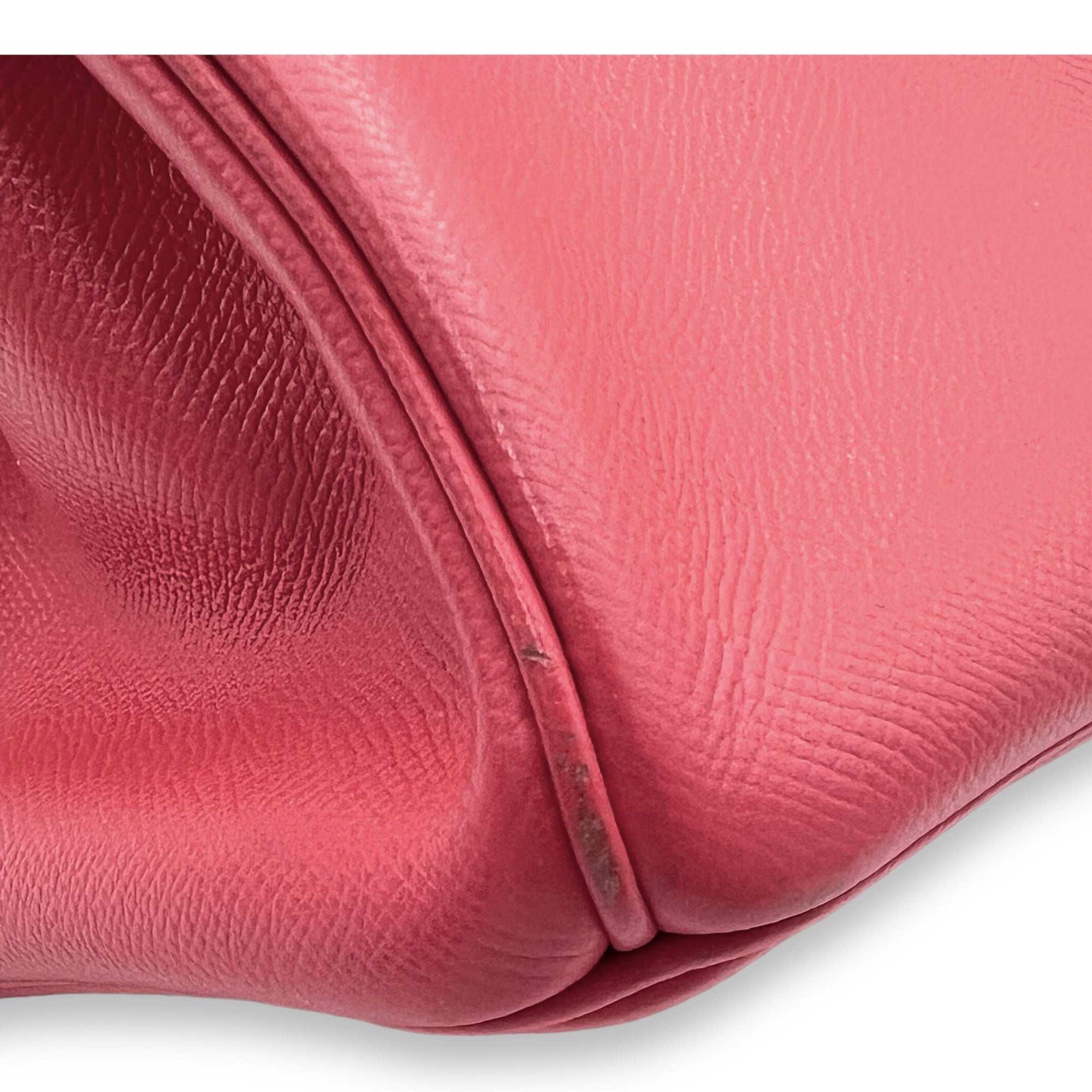 Birkin 30 Rose Jaipur in Epsom, Palladium hardware - Image 10