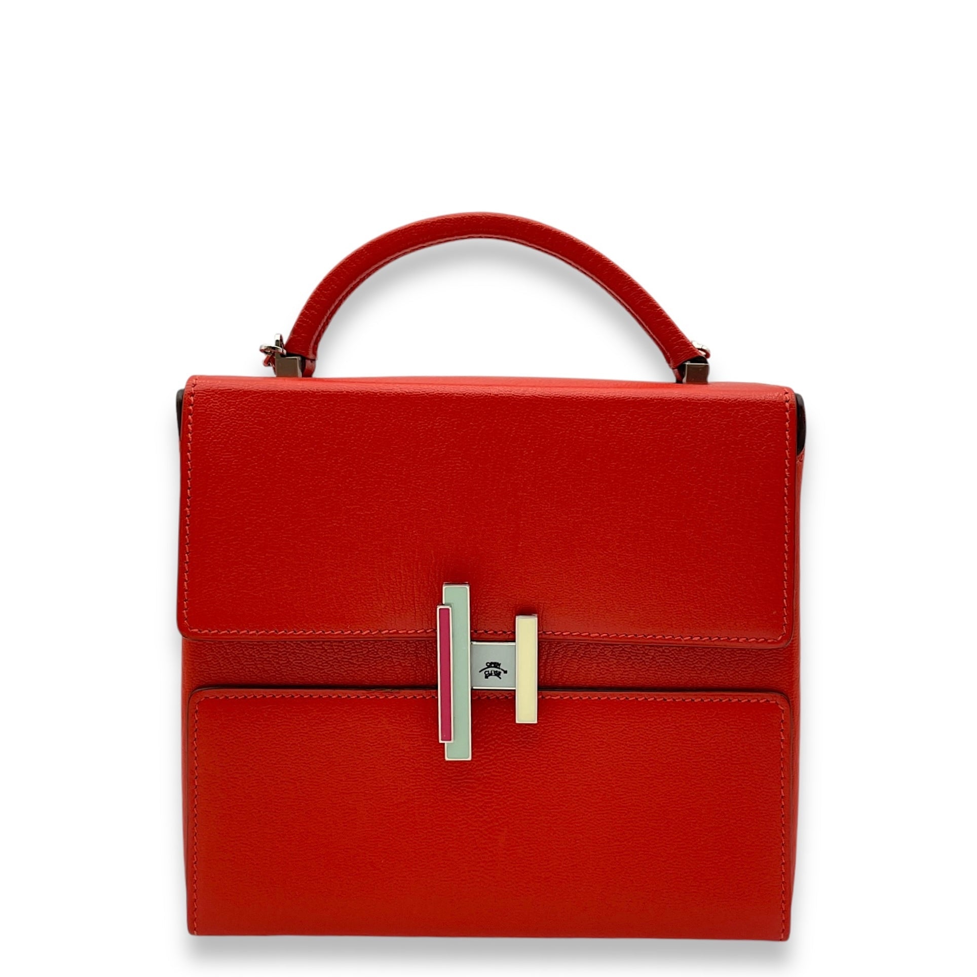 Cinhetic Capucine in Chevre Leather, Palladium hardware