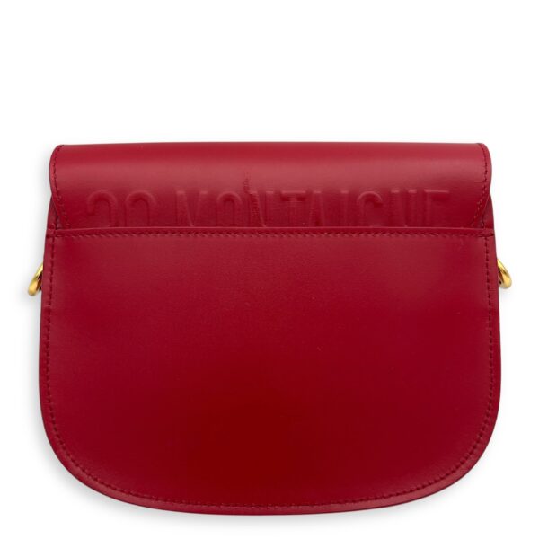 Bobby Small Red Shoulder Bag in Calfskin, Gold hardware - Image 3