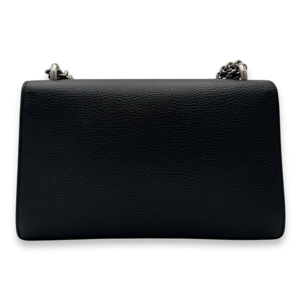 Dionysus Shoulder Bag Black in Calfskin, Silver hardware - Image 3