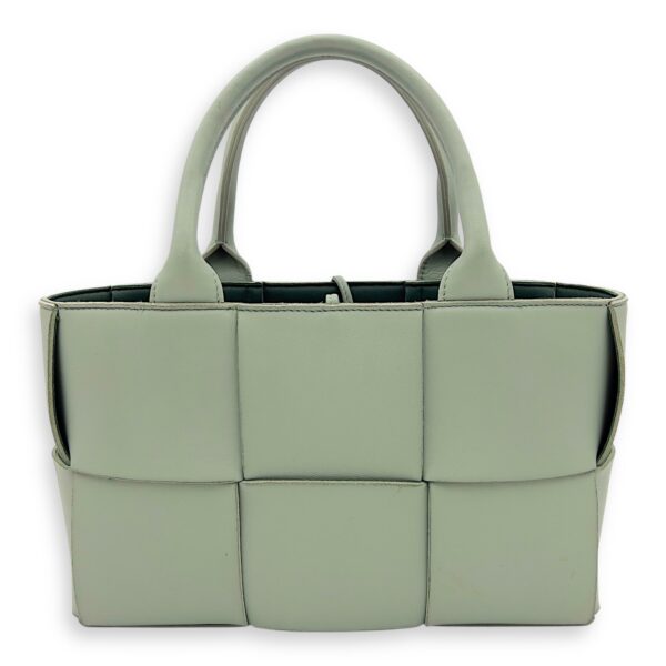 Arco Top Handle Bag Green in Lambskin - Image 3