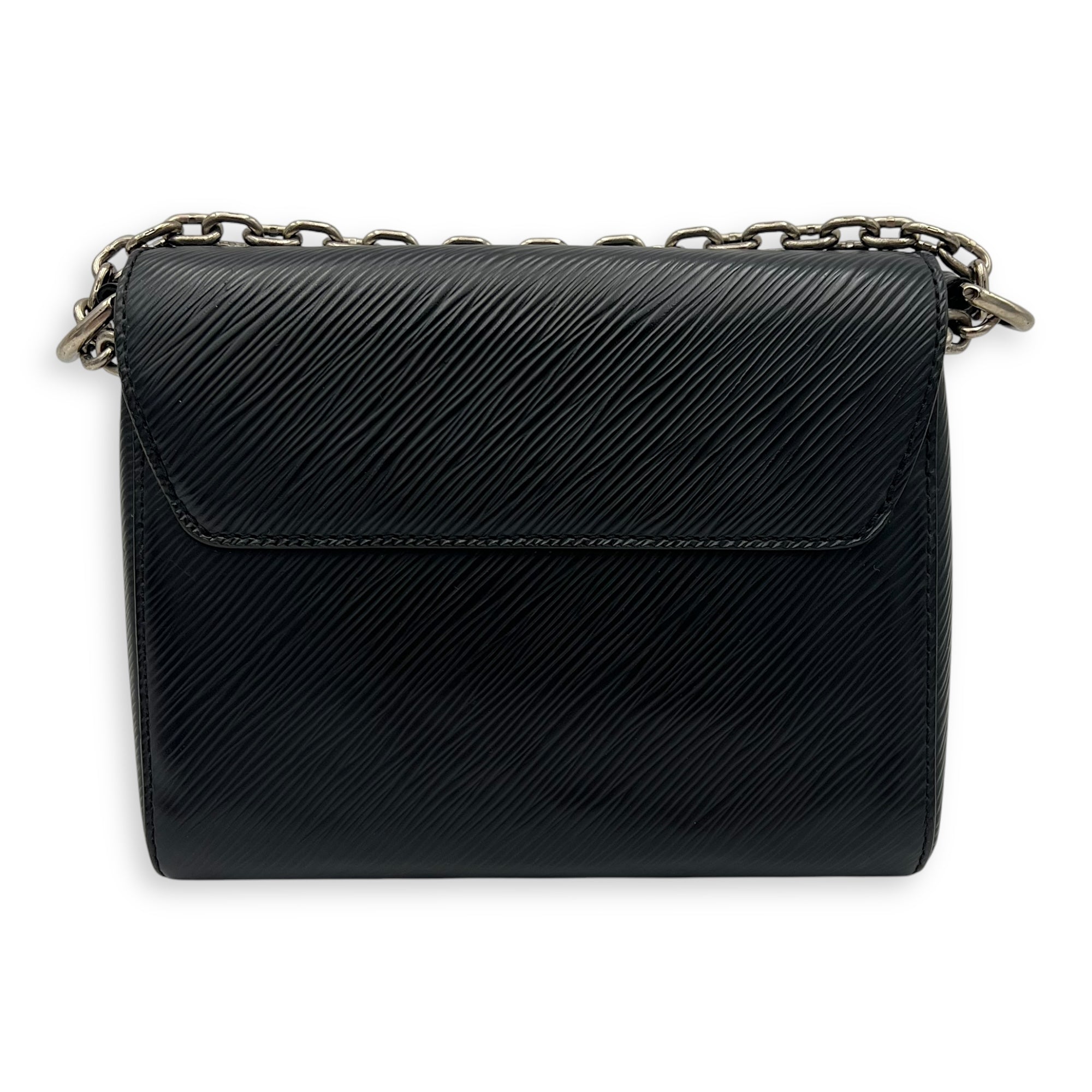 Twist PM Crossbody bag in Epi leather, Silver Hardware - Image 3