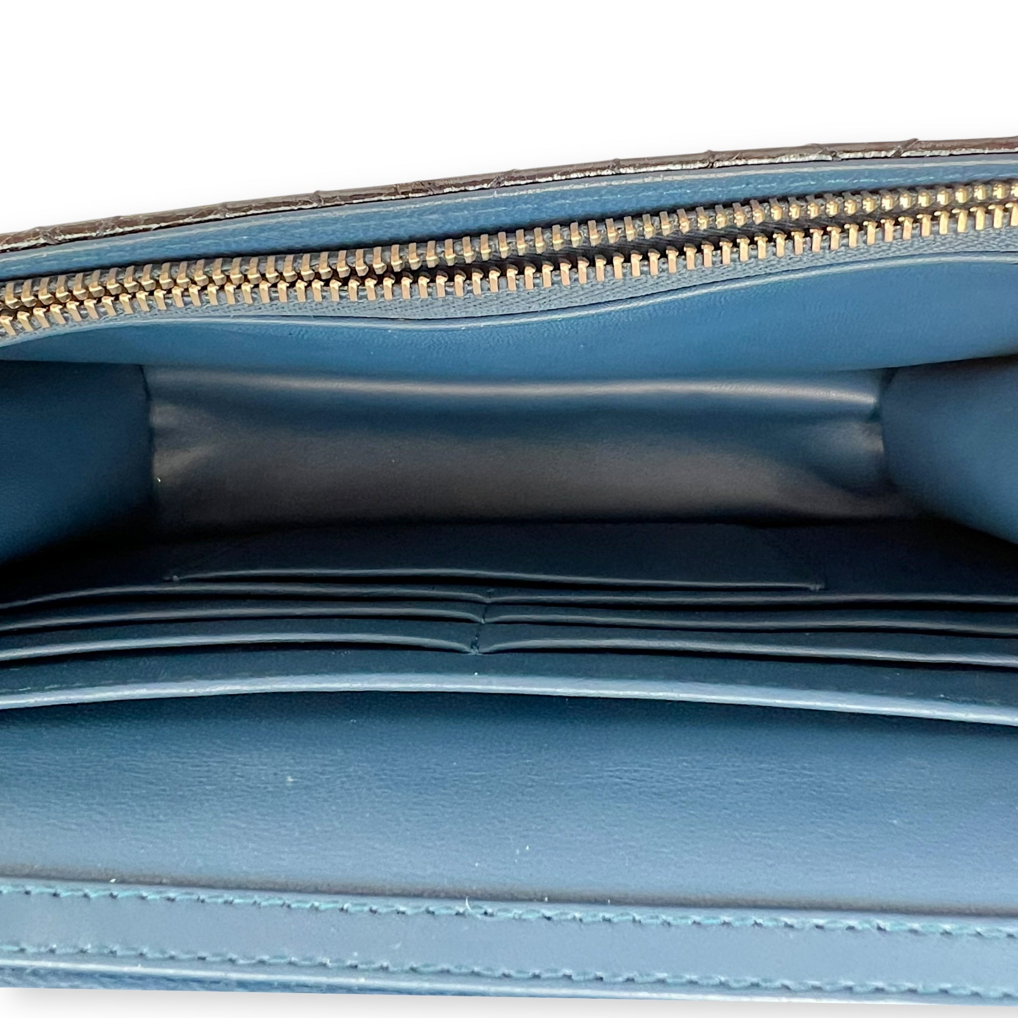 Miss Dior Wallet On Chain Multi-colour in Calfskin, Silver hardware - Image 7