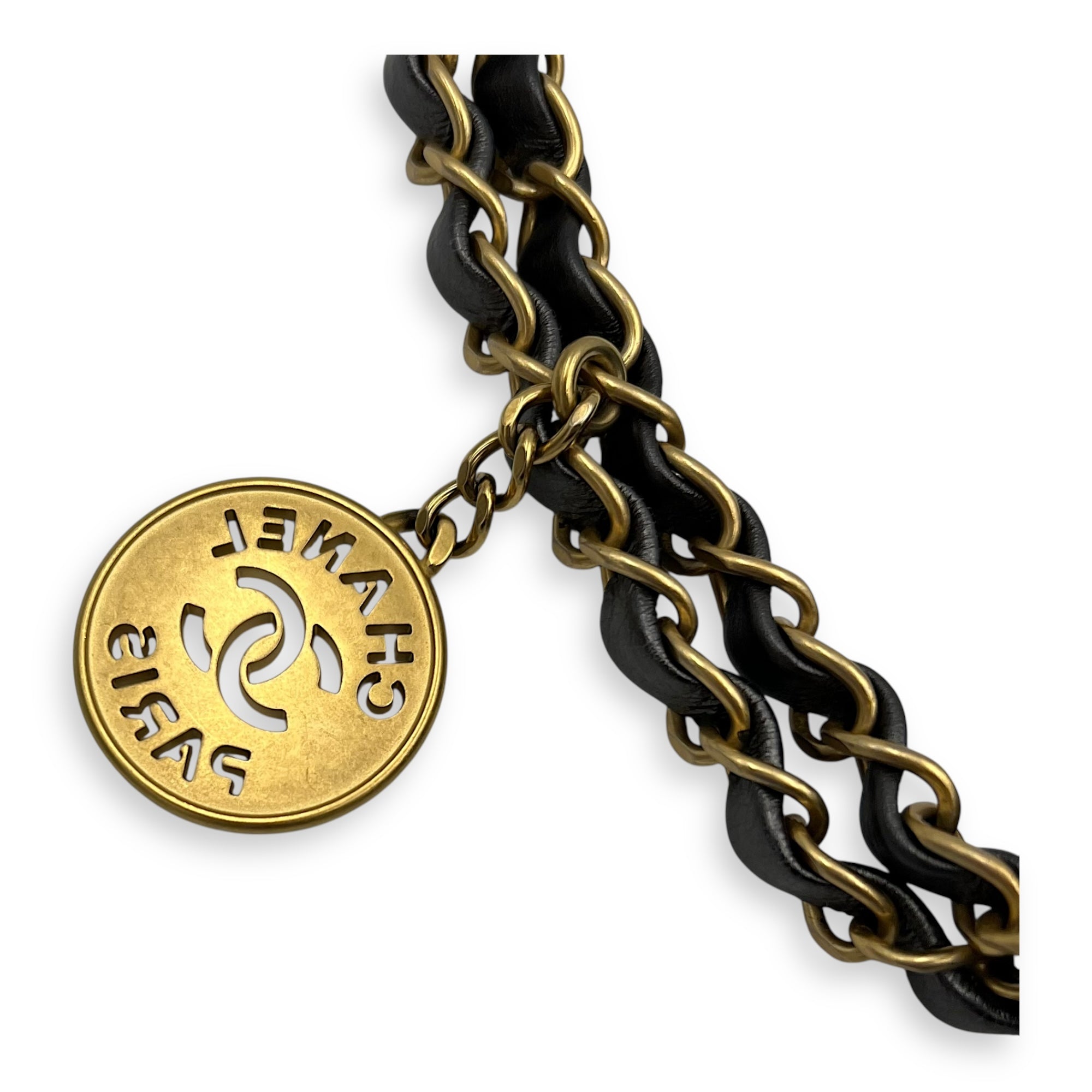 22 Tote Small Grey Tote Bag in Calfskin, Gold hardware - Image 9