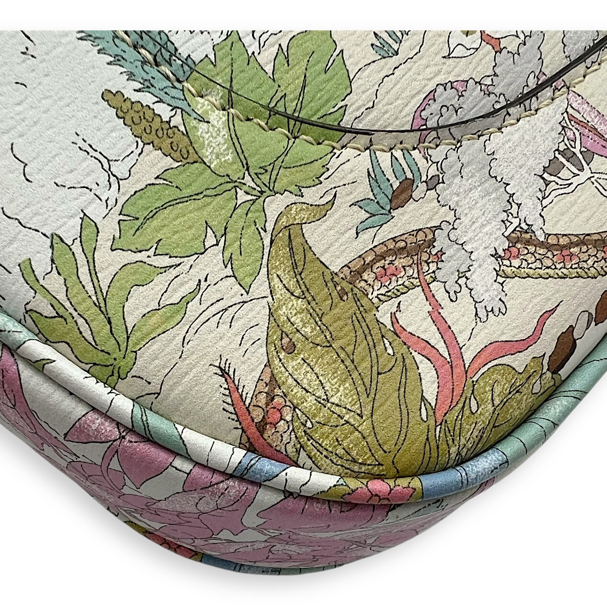 Jackie 1961 Small Multi-colour Shoulder Bag in Calfskin, Gold hardware - Image 9