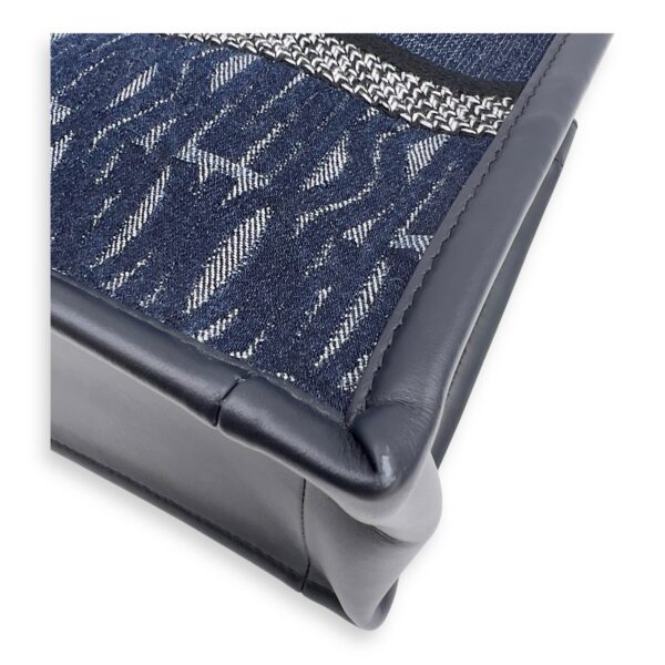 Book Tote Small Blue Top Handle Bag in Denim - Image 7