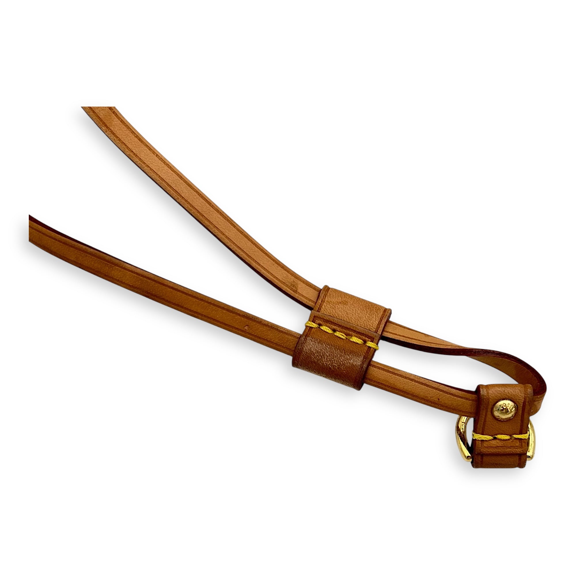 Neverfull Tote Bag White in Coated Canvas, Gold hardware - Image 13