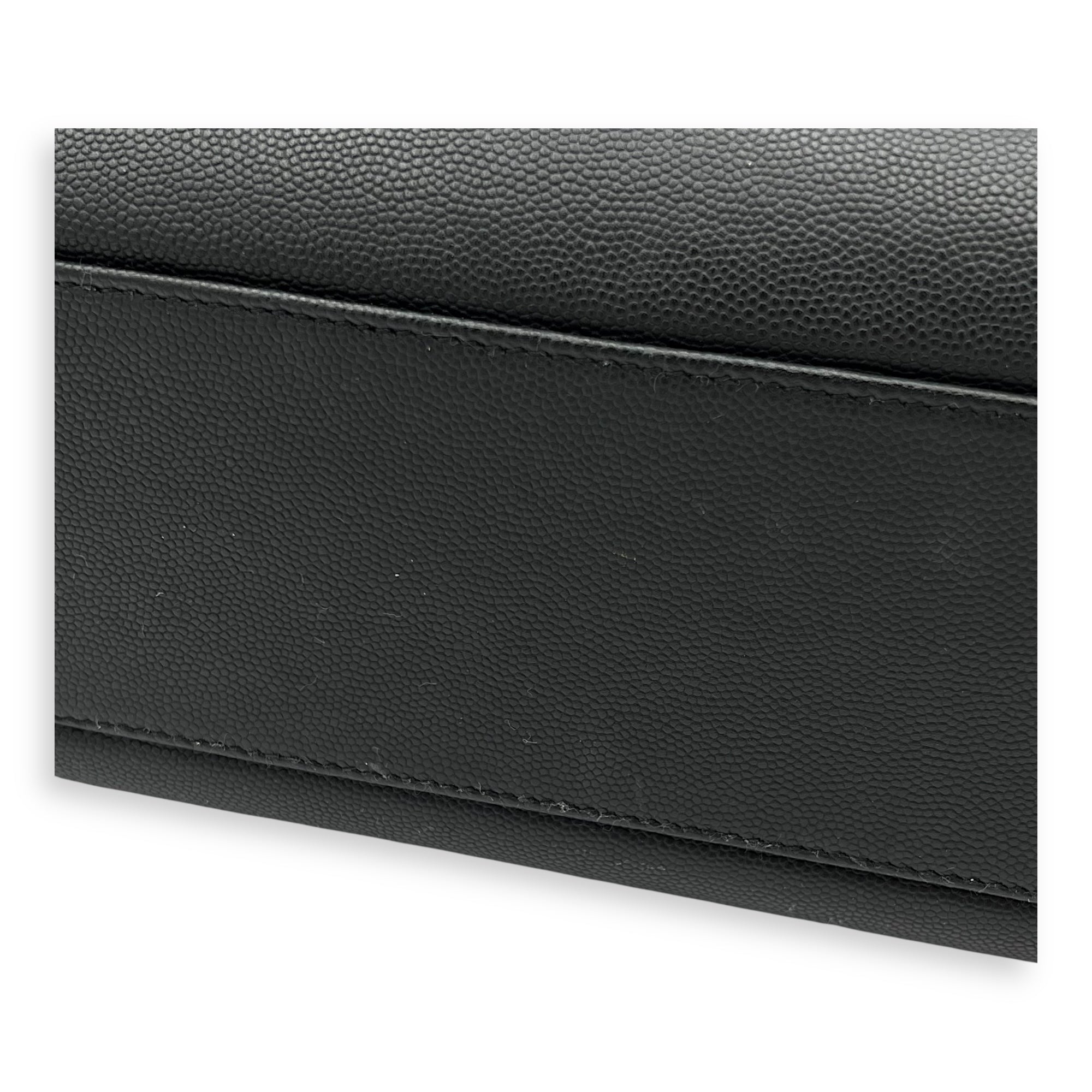 West Hollywood Shoulder Bag Black in Calfskin, Silver hardware - Image 15