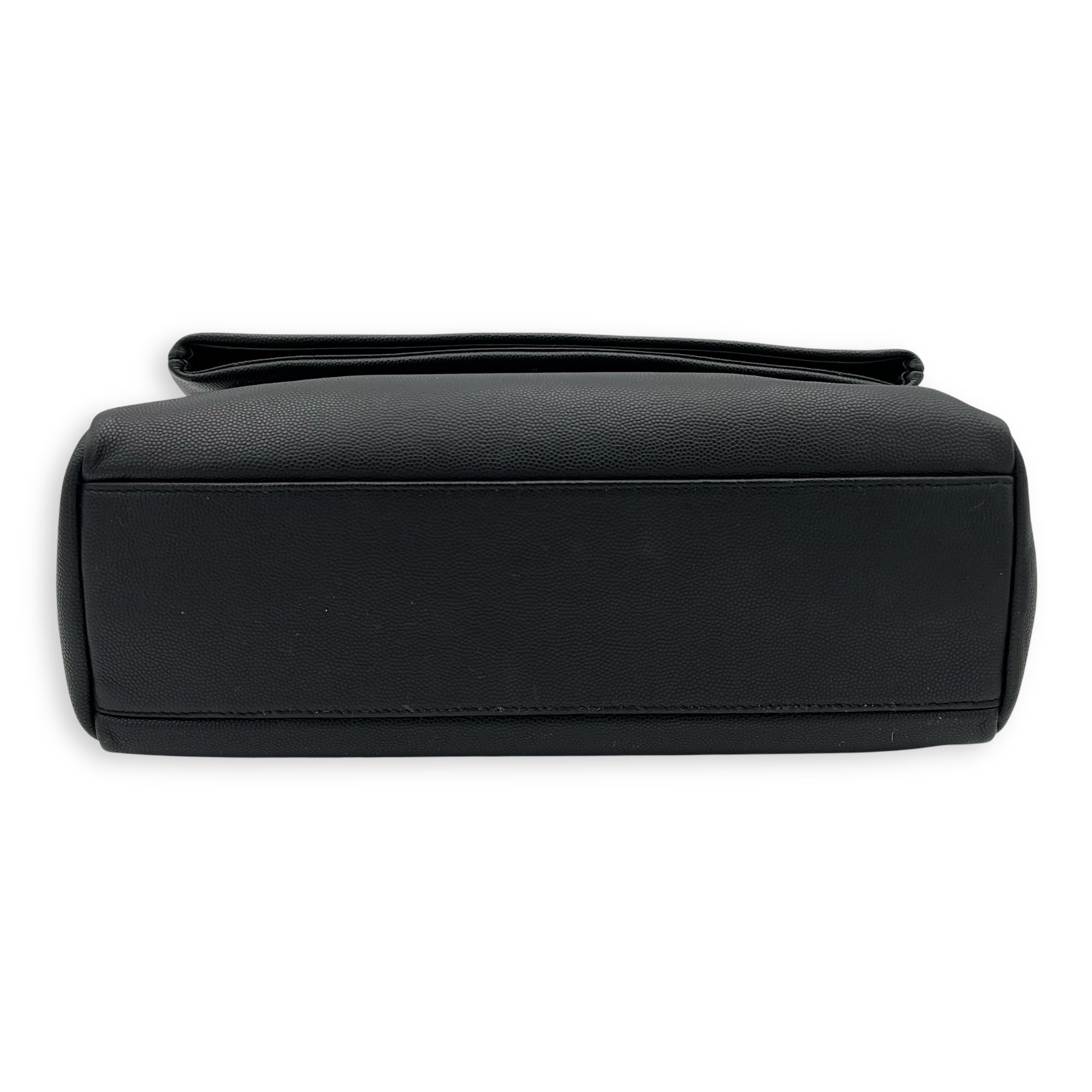 West Hollywood Shoulder Bag Black in Calfskin, Silver hardware - Image 6