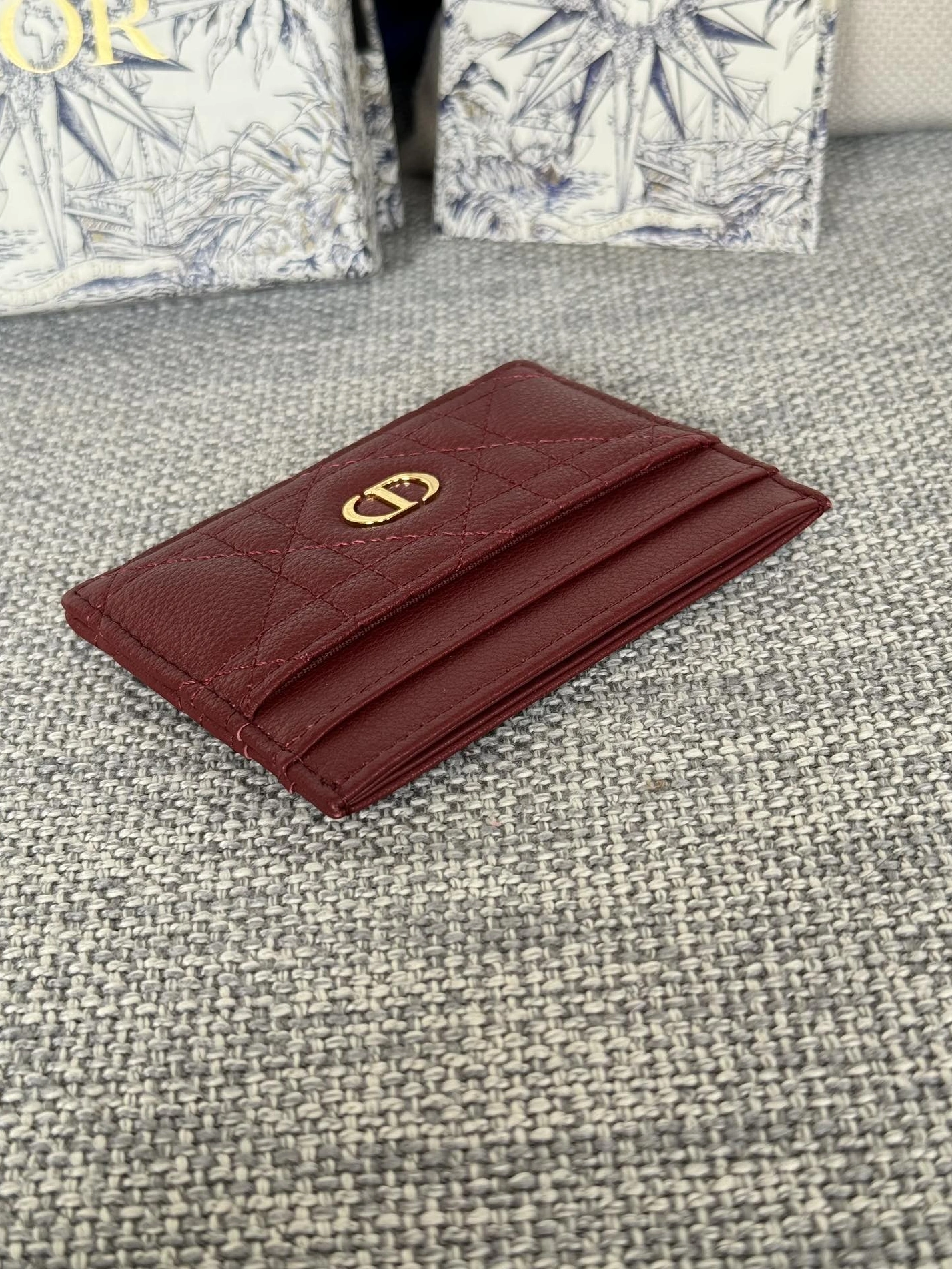 Christian Dior Card Case Elegant 7154 - Image 3