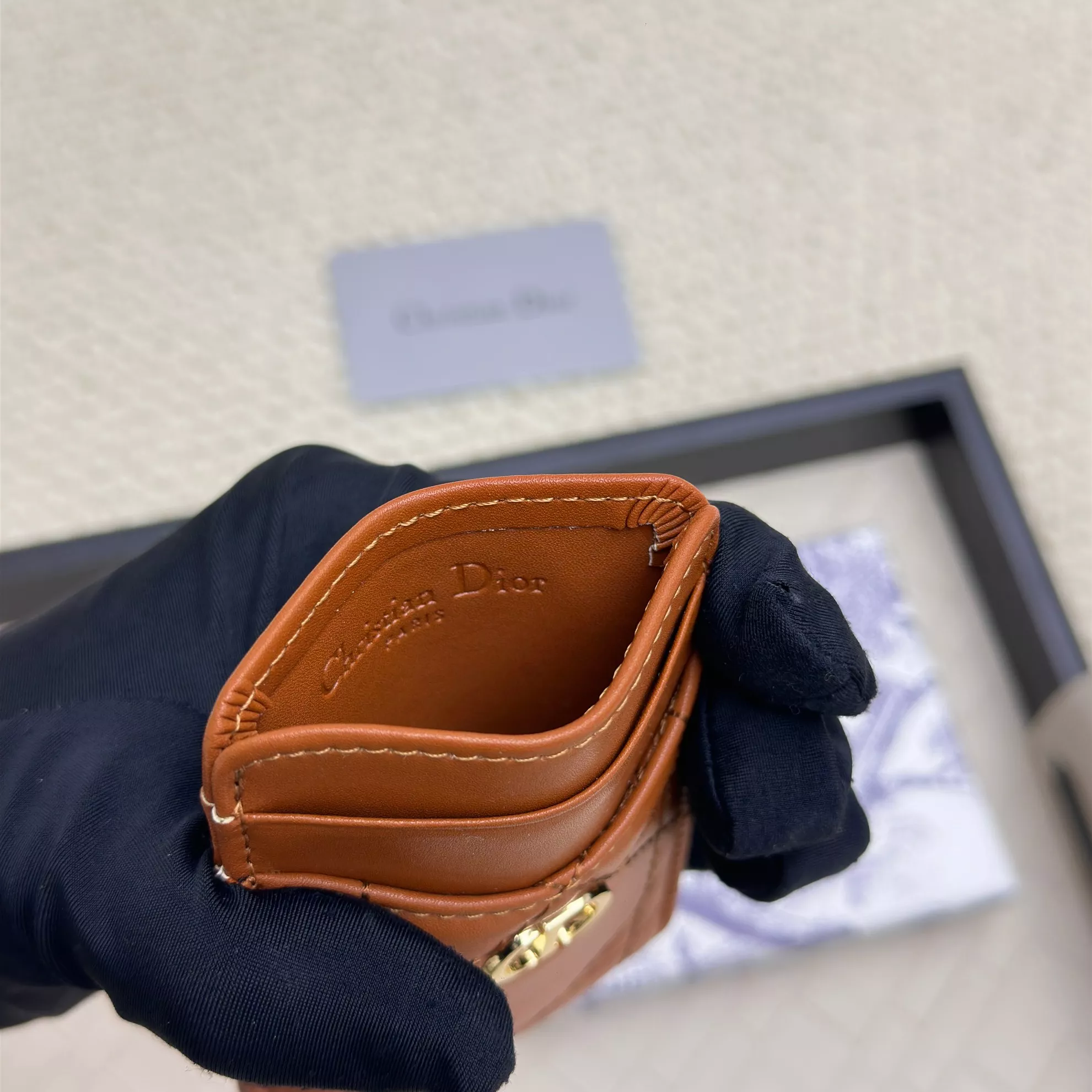 Christian Dior Card Case Timeless 8826 - Image 4