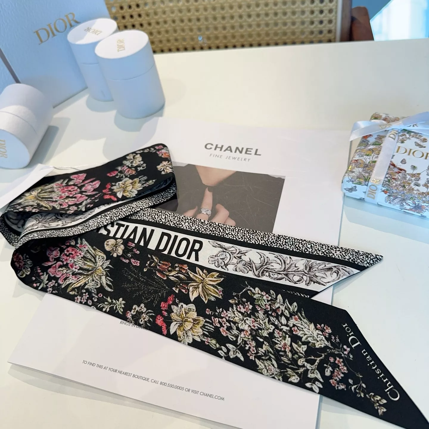 Christian Dior Silk Scarf WellDesigned 4512