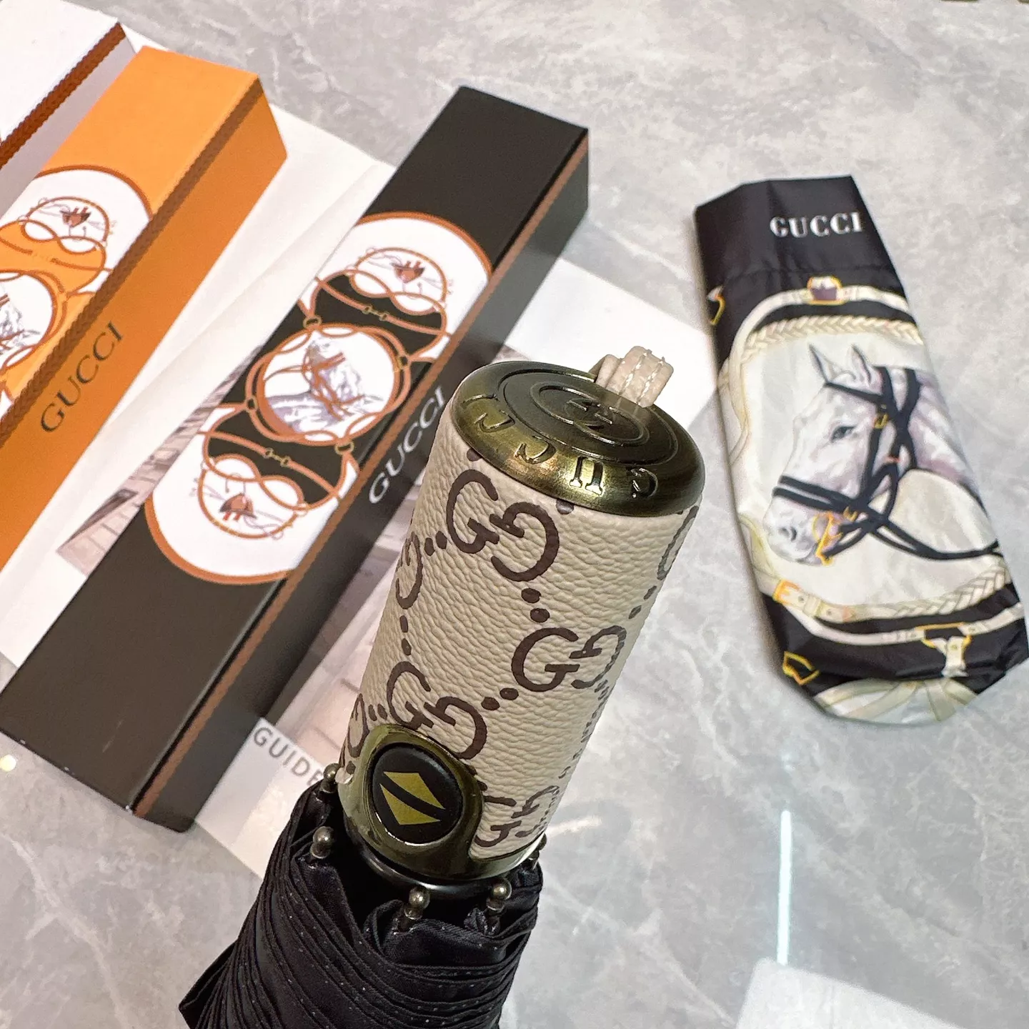 Compact 208 Hermes Umbrellas - Image 3