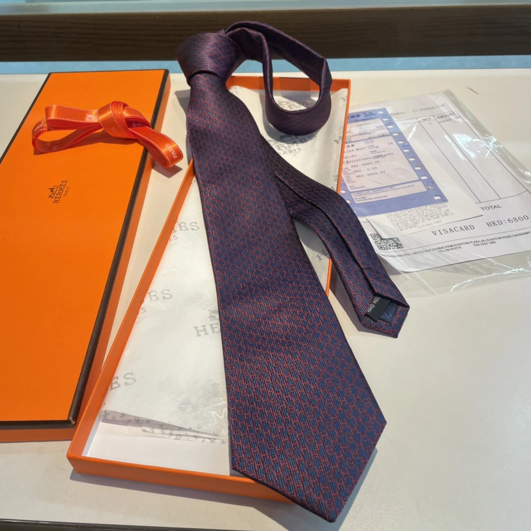 Cozy 6357 Hermes Necktie For Men