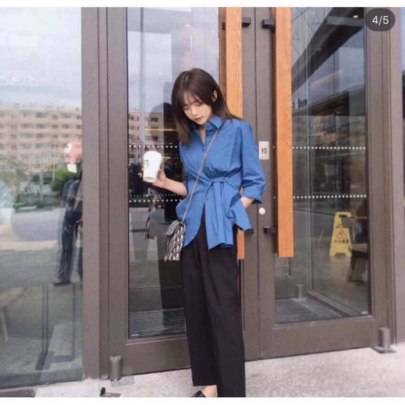 Removable Dior Vertical Saddle Pouch Blue Oblique Jacquard - Image 6