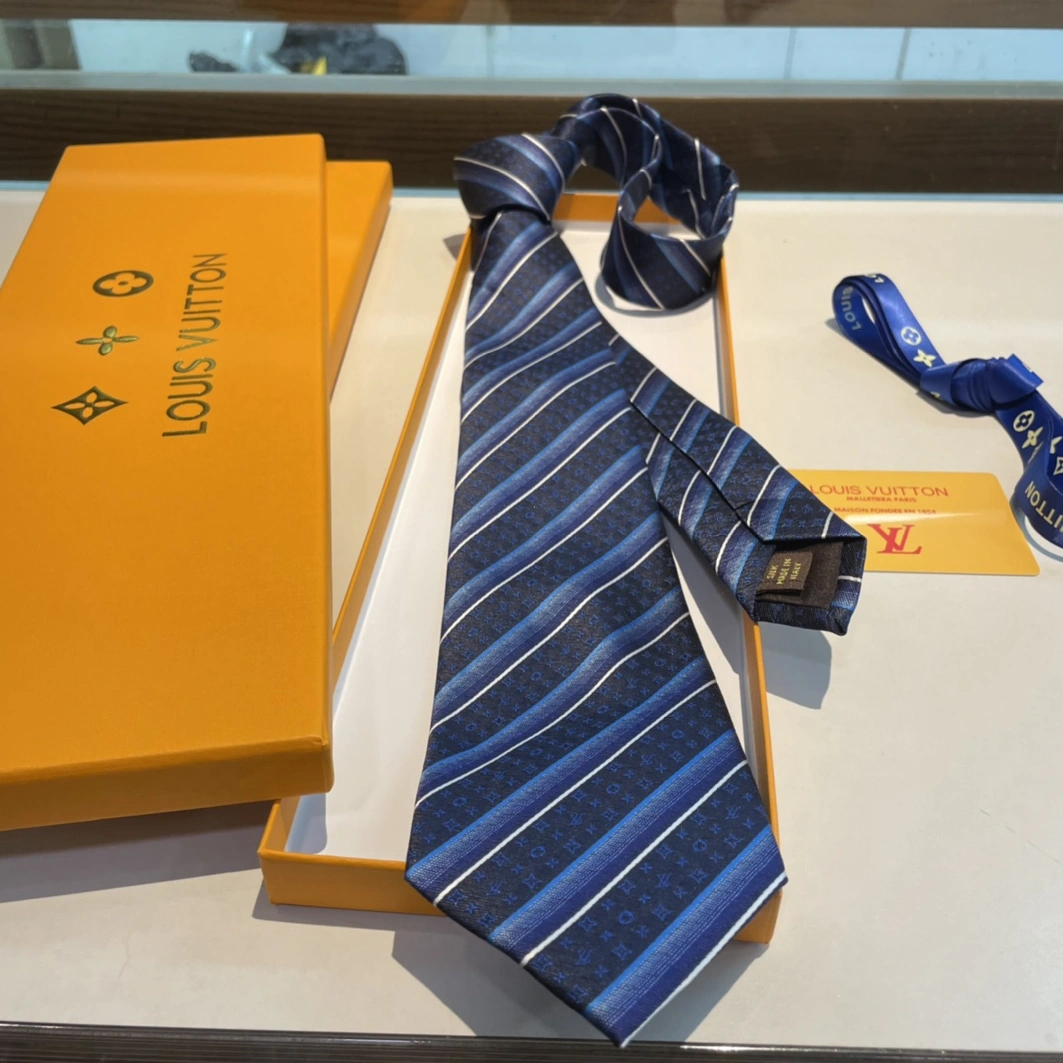 Durable 7535 Louis Vuitton LV Necktie For Men