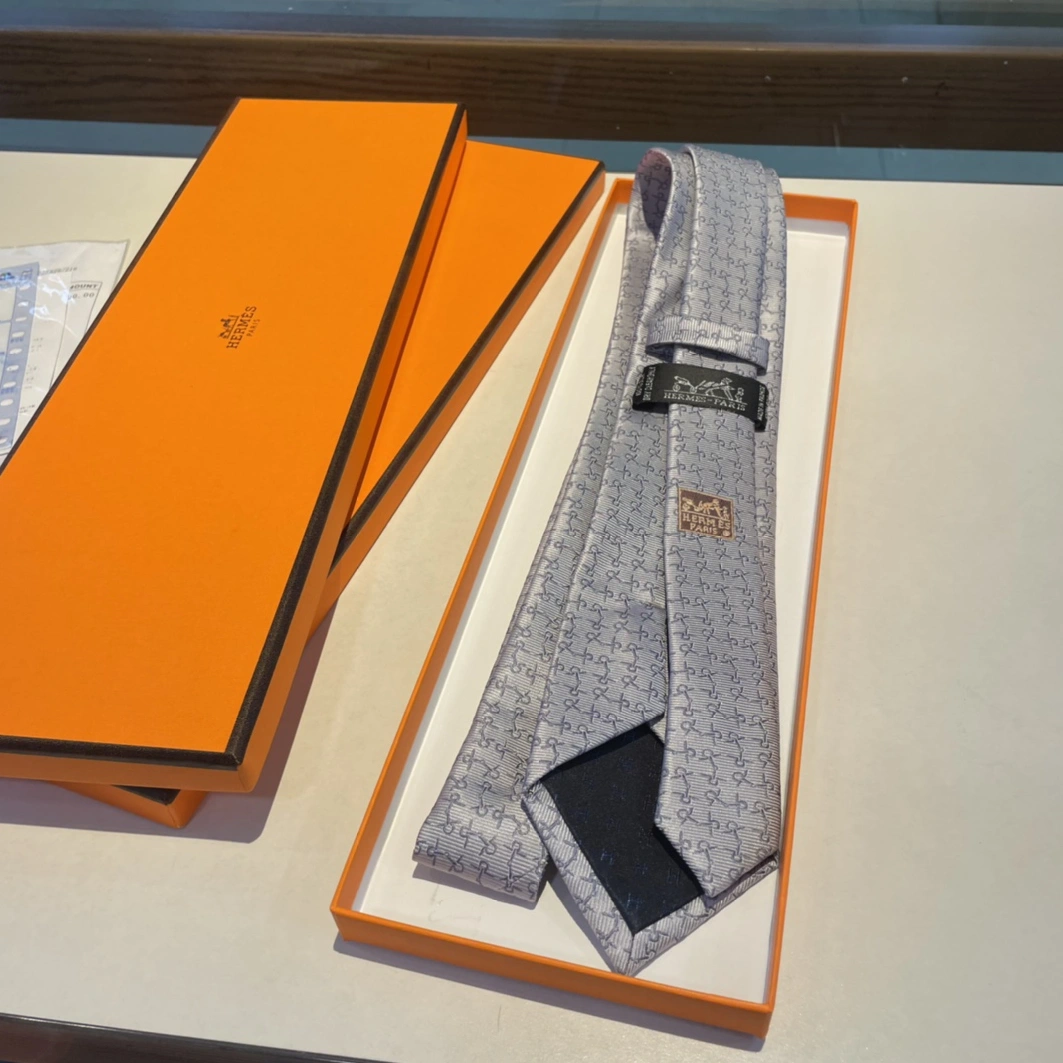 Efficient 6712 Hermes Necktie For Men - Image 7