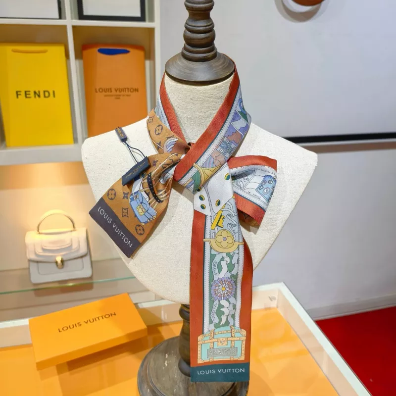 Fashionable 8050 Louis Vuitton Silk Scarf - Image 5