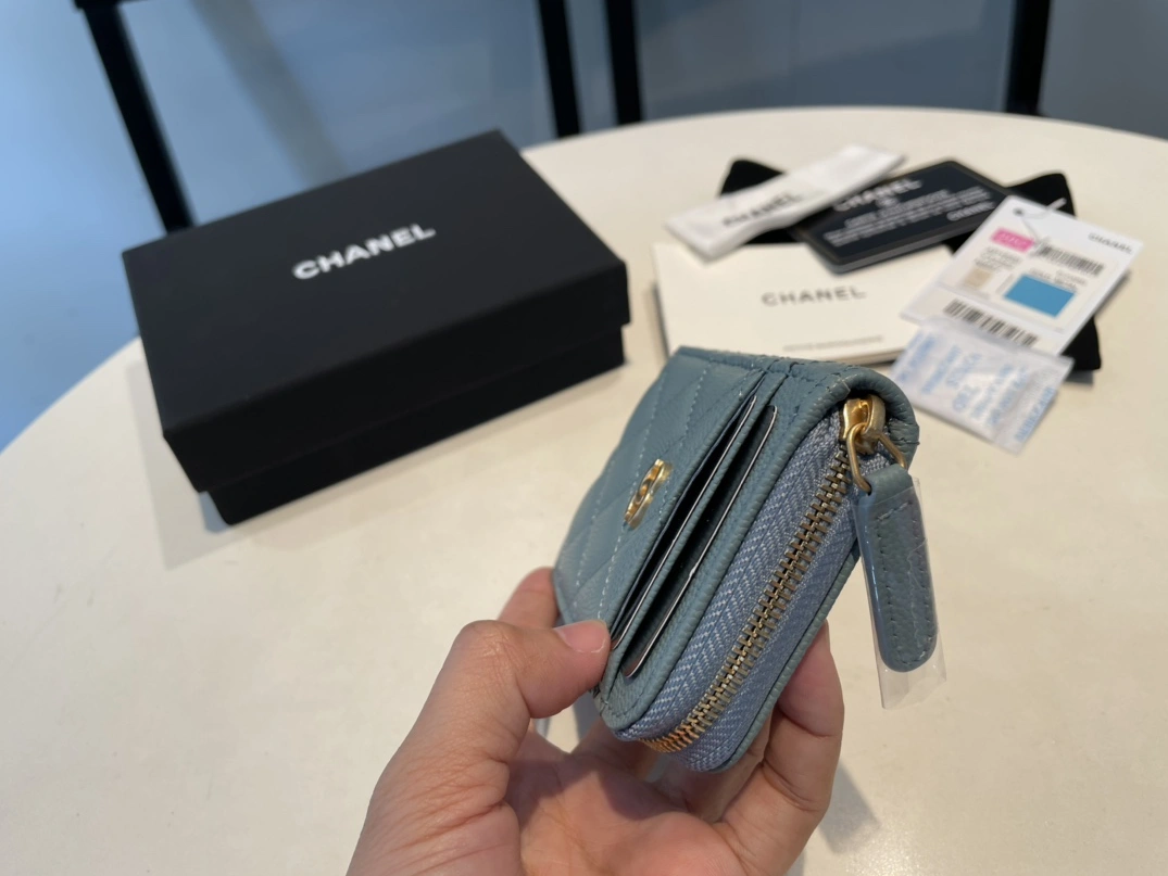 GoodFit 2960 Chanel AAA Quality Card Case For Women - Image 4