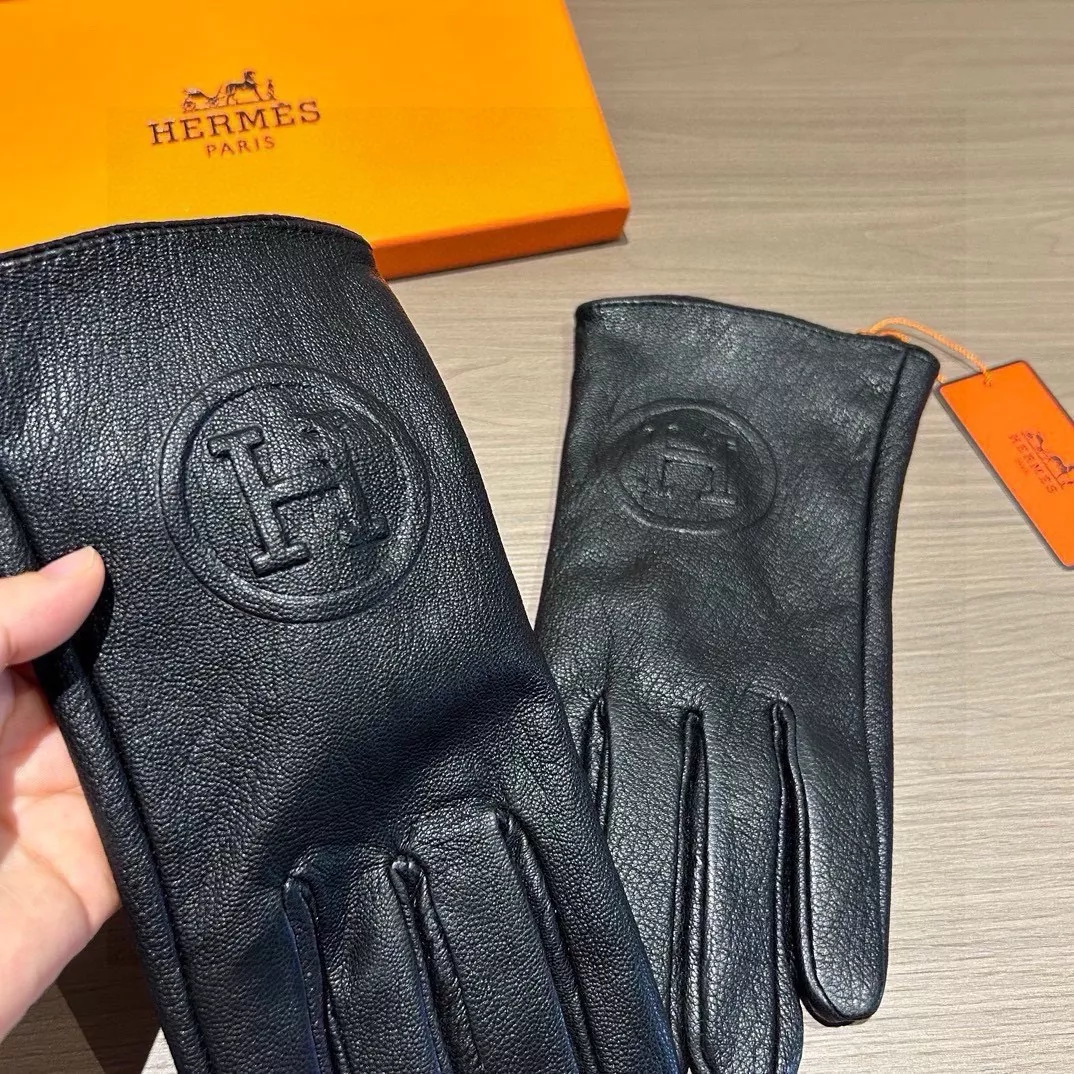 Hermes Gloves For Men Durable 9955 - Image 4