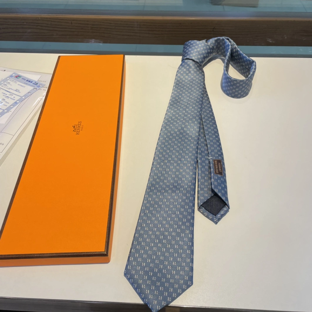 Hermes Necktie For Men Durable 8801