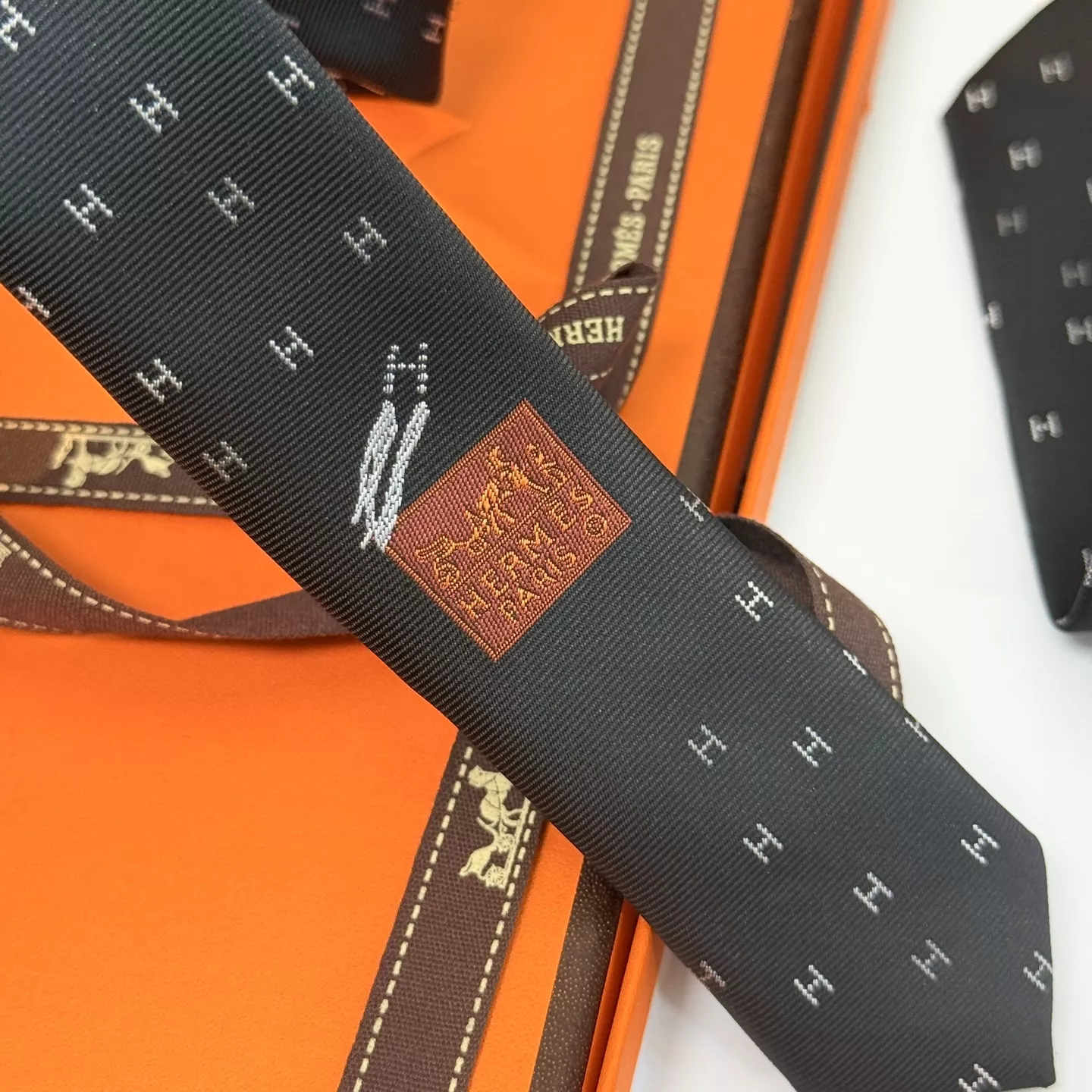 Hermes Necktie StreetReady 7734 - Image 5
