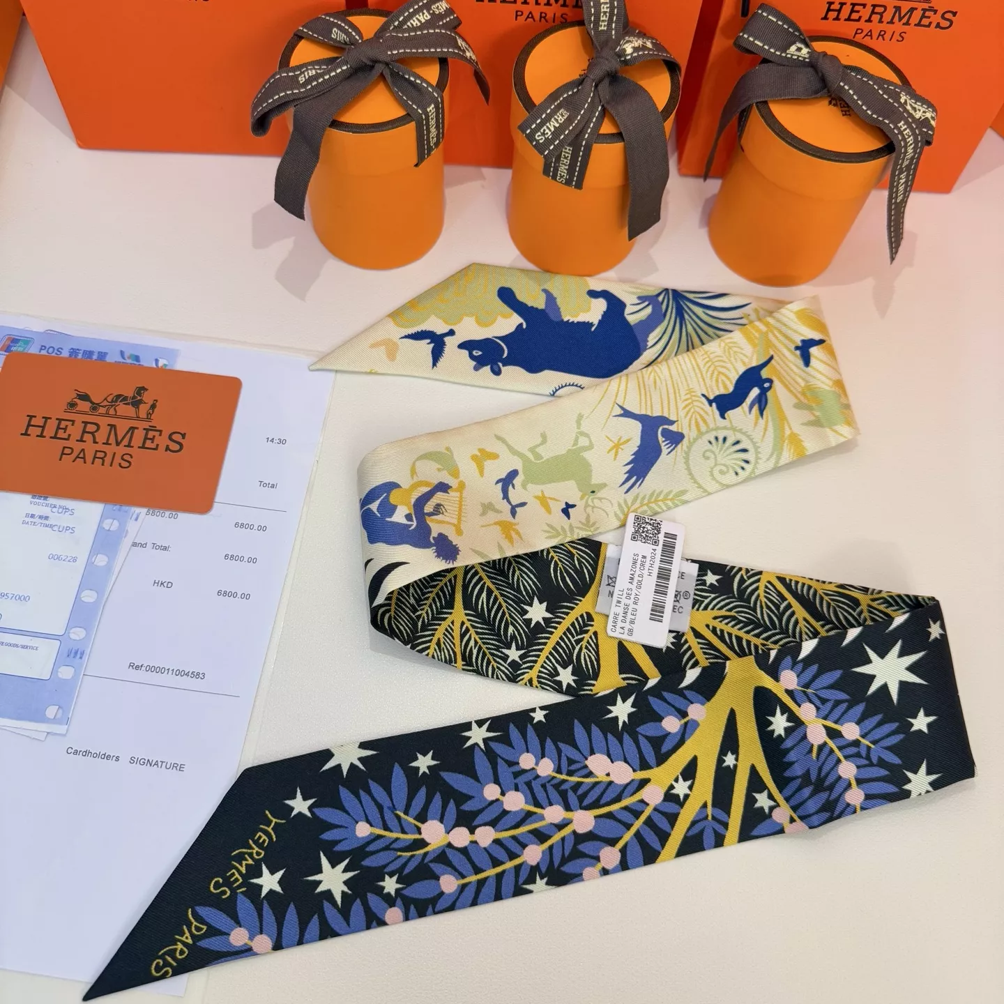 Hermes Silk Scarf Practical 7107