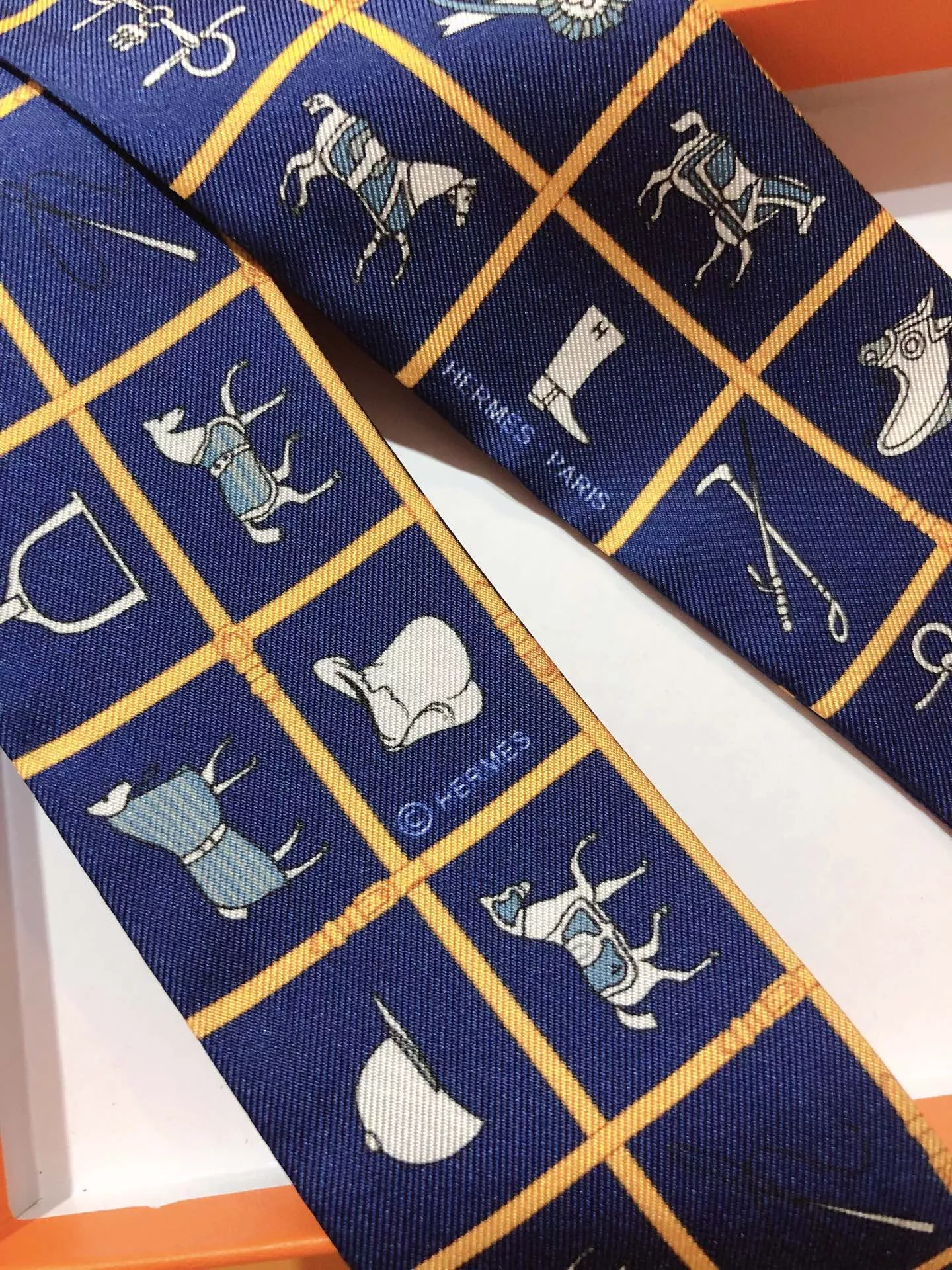 Hermes Silk Scarf Resilient 9569 - Image 5