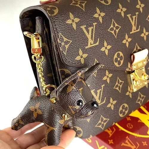 Louis Vuitton Dog Charm Keychain - Image 10