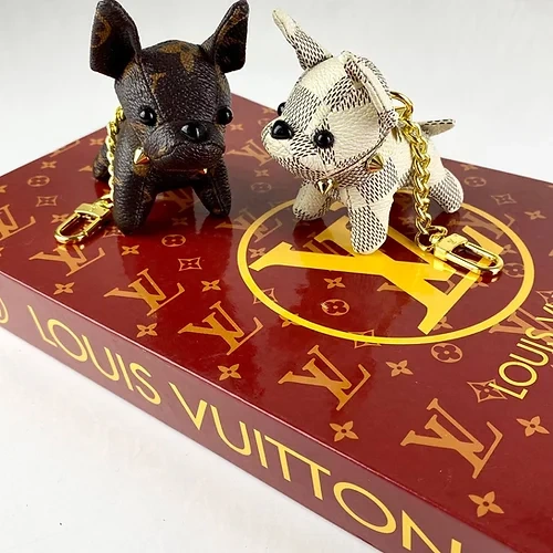 Louis Vuitton Dog Charm Keychain - Image 5