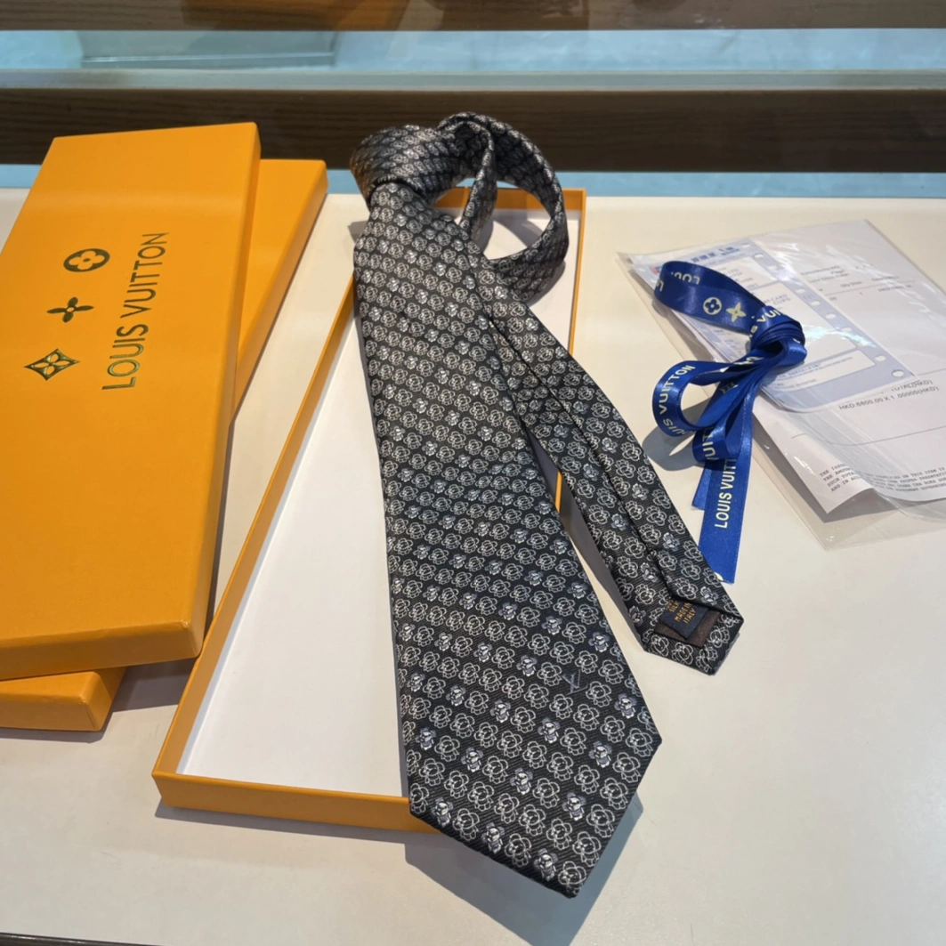 Louis Vuitton LV Necktie For Men Flexible 8191