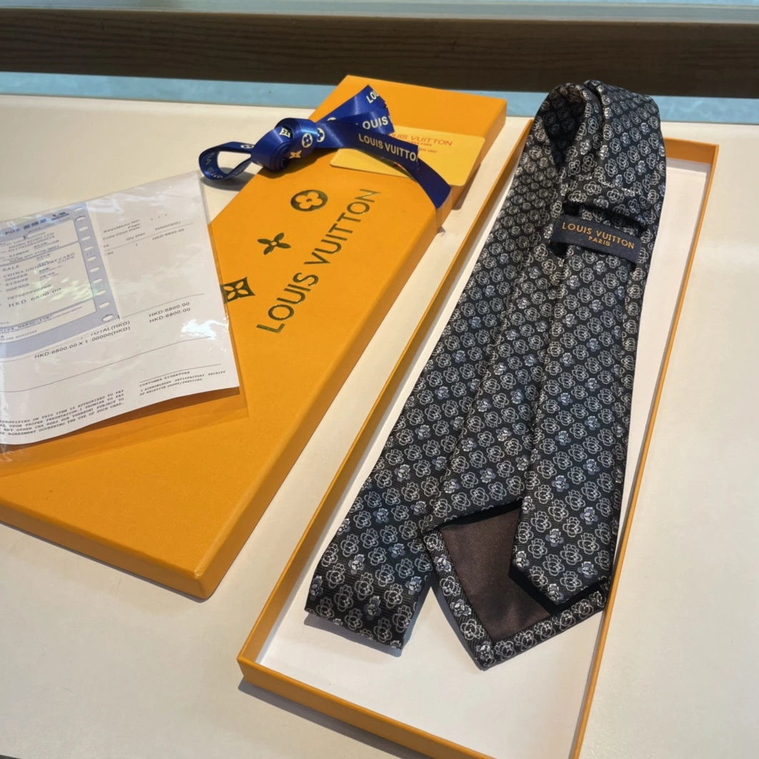 Louis Vuitton LV Necktie For Men Flexible 8191 - Image 6